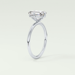 2.0 CT Emerald Cut Solitaire Lab-Grown Diamond Engagement Ring 17