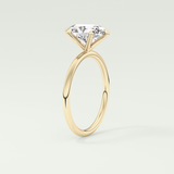2.0 CT Oval Cut Solitaire Lab-Grown Diamond Engagement Ring 5