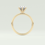 2.0 CT Oval Cut Solitaire Lab-Grown Diamond Engagement Ring 6