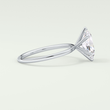 2.0 CT Oval Cut Solitaire Lab-Grown Diamond Engagement Ring 15