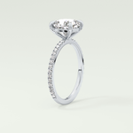 2.0 CT Cushion Cut Pave Lab-Grown Diamond Engagement Ring 17