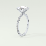 2.0 CT Princess Cut Pave Lab-Grown Diamond Engagement Ring 23