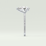 2.0 CT Pear Cut Pave Lab-Grown Diamond Engagement Ring 16