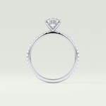 1.5 CT Marquise Cut Pave Lab-Grown Diamond Engagement Ring 18