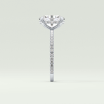 2.0 CT Oval Cut Pave & Hidden Halo Lab-Grown Diamond Engagement Ring 16