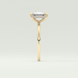 2.0 CT Radiant Cut Hidden Halo Lab-Grown Diamond Engagement Ring 4