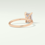 2.0 CT Radiant Cut Hidden Halo Lab-Grown Diamond Engagement Ring 8