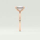 2.0 CT Radiant Cut Hidden Halo Lab-Grown Diamond Engagement Ring 10
