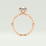 2.0 CT Radiant Cut Hidden Halo Lab-Grown Diamond Engagement Ring 12
