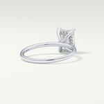 2.0 CT Radiant Cut Hidden Halo Lab-Grown Diamond Engagement Ring 14