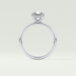 2.0 CT Radiant Cut Hidden Halo Lab-Grown Diamond Engagement Ring 18