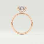 2.0 CT Princess Cut Hidden Halo Lab-Grown Diamond Engagement Ring 12
