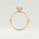 1.5 CT Marquise Cut Hidden Halo Lab-Grown Diamond Engagement Ring 12