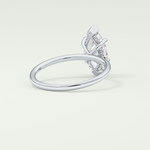 1.5 CT Marquise Cut Hidden Halo Lab-Grown Diamond Engagement Ring 14