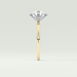 2.0 CT Round Cut Lab Grown Diamond Engagement Ring