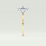 2.0 CT Oval Cut Solitaire Lab-Grown Diamond Engagement Ring 4