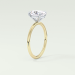 2.0 CT Oval Cut Solitaire Lab-Grown Diamond Engagement Ring 5
