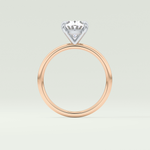 2.0 CT Oval Cut Solitaire Lab-Grown Diamond Engagement Ring 12
