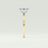 2.0 CT Cushion Cut Lab Grown Diamond Engagement Ring