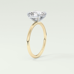 2.0 CT Asscher Cut Solitaire Lab-Grown Diamond Engagement Ring 5