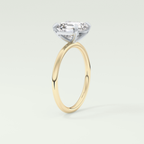 2.0 CT Asscher Cut Solitaire Lab-Grown Diamond Engagement Ring 5