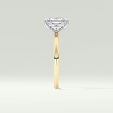2.0 CT Radiant Cut Lab Grown Diamond Engagement Ring