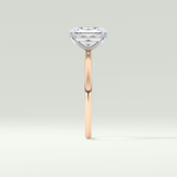 2.0 CT Radiant Cut Lab Grown Diamond Engagement Ring