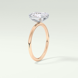 2.0 CT Radiant Cut Lab Grown Diamond Engagement Ring