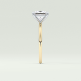2.0 CT Princess Cut Solitaire Lab-Grown Diamond Engagement Ring 4