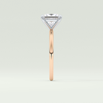 2.0 CT Princess Cut Solitaire Lab-Grown Diamond Engagement Ring 10