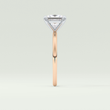 2.0 CT Princess Cut Solitaire Lab-Grown Diamond Engagement Ring 10
