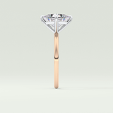 2.0 CT Princess Cut Solitaire Lab-Grown Diamond Engagement Ring 10