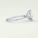 2.0 CT Princess Cut Solitaire Lab-Grown Diamond Engagement Ring 15