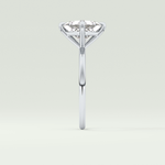 2.0 CT Princess Cut Solitaire Lab-Grown Diamond Engagement Ring 16