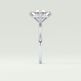 2.0 CT Princess Cut Solitaire Lab-Grown Diamond Engagement Ring 16