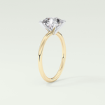 2 CT Round Cut Solitaire Moissanite Engagement Ring 5