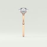 2 CT Round Cut Solitaire Moissanite Engagement Ring 10
