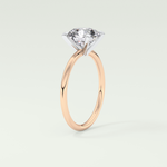 2 CT Round Cut Solitaire Moissanite Engagement Ring 11