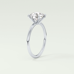 2 CT Round Cut Solitaire Moissanite Engagement Ring 17
