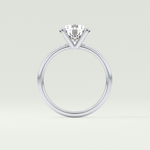 2 CT Round Cut Solitaire Moissanite Engagement Ring 18