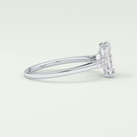 2.0 CT Emerald Cut Three Stone Lab-Grown Diamond Engagement Ring 15