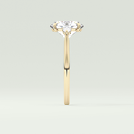 2.0 CT Oval Cut Three Stone Lab-Grown Diamond Engagement Ring 4