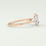 2.0 CT Oval Cut Three Stone Lab-Grown Diamond Engagement Ring 9
