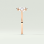 2.0 CT Oval Cut Three Stone Lab-Grown Diamond Engagement Ring 10