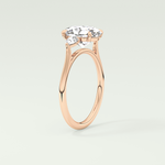 2.0 CT Oval Cut Three Stone Lab-Grown Diamond Engagement Ring 11