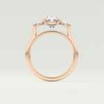 2.0 CT Oval Cut Three Stone Lab-Grown Diamond Engagement Ring 12