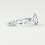 2.0 CT Oval Cut Three Stone Lab-Grown Diamond Engagement Ring 15