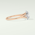 2.0 CT Cushion Cut Halo Split Shank Lab-Grown Diamond Engagement Ring 9