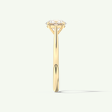 2.0 CT Round Cut Solitaire Lab-Grown Diamond Engagement Ring