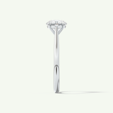 2.0 CT Round Cut Solitaire Lab-Grown Diamond Engagement Ring